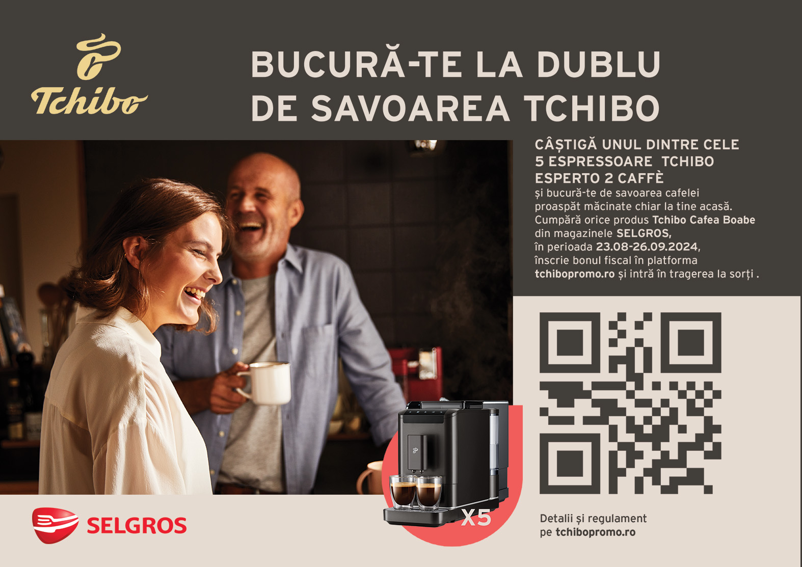 Campanie Selgros <br/> Tchibo Cafea Boabe <br/> 23.08.2024 - 26.09.2024